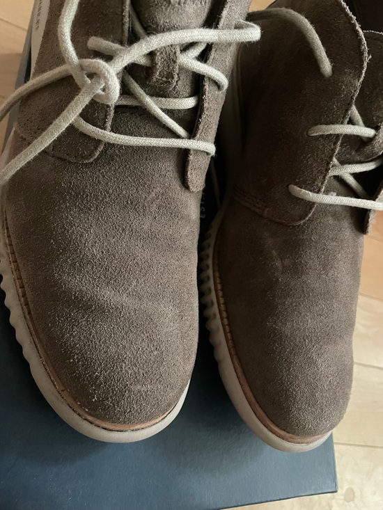 Cole Haan Men’s Suede Chukka Boots - Taupe main image 4